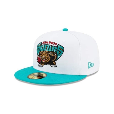 Sapca New Era Memphis Grizzlies NBA Hardwood Classic Nights 59FIFTY Fitted - Albi